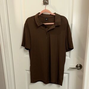 Men's Brown Polo Shirt
